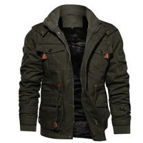 Men&#39;s Hooded Bomber Jacket for Spring and Fall