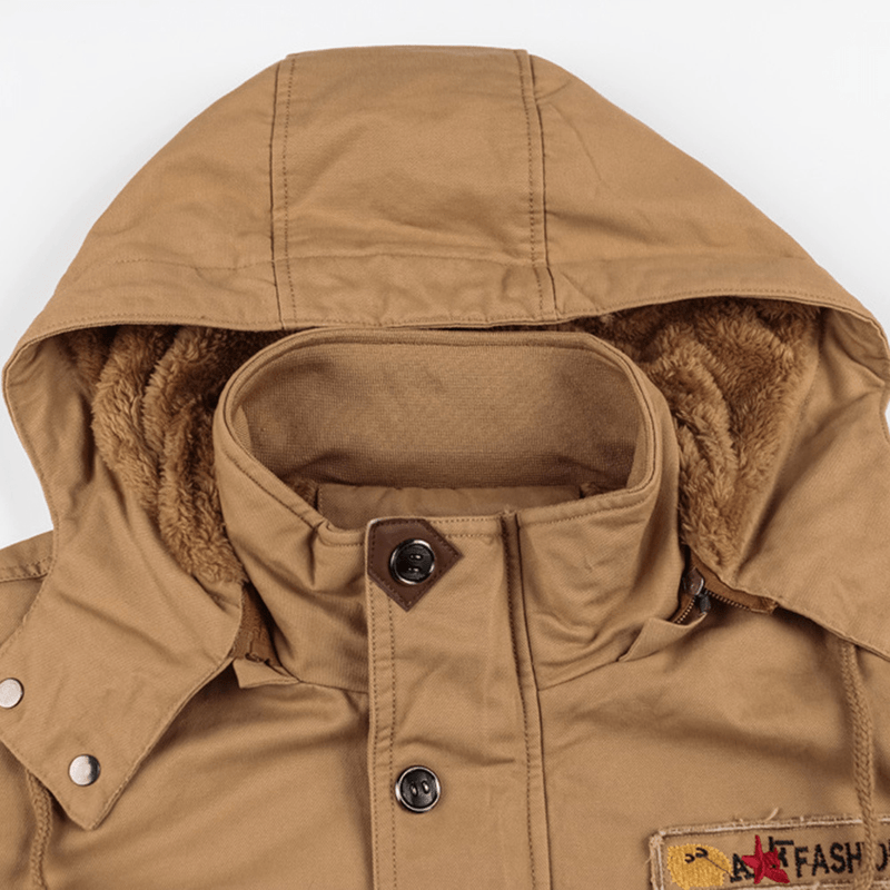 Men&#39;s Hooded Bomber Jacket for Spring and Fall