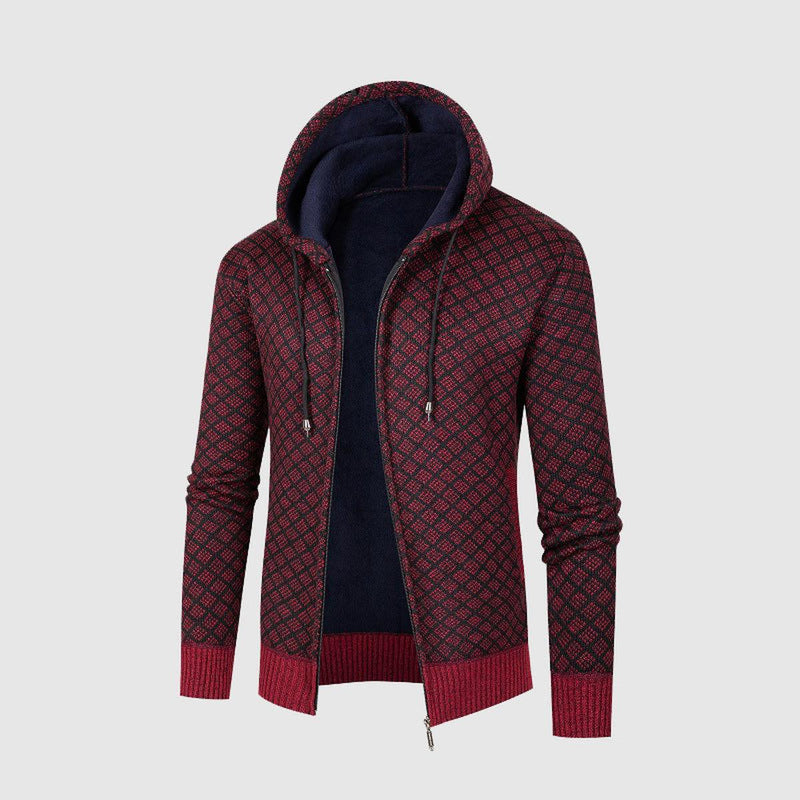 Men&#39;s Hooded Casual Jacket for Outdoor Activities