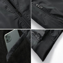Men&#39;s Hooded Jacket With Multiple Pockets