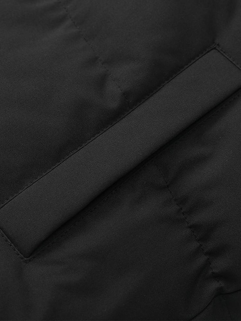 Men&#39;s Hooded Puffer Jacket for Winter Warmth