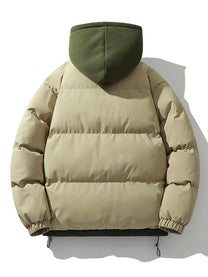 Men&#39;s Hooded Puffer Jacket for Winter Warmth