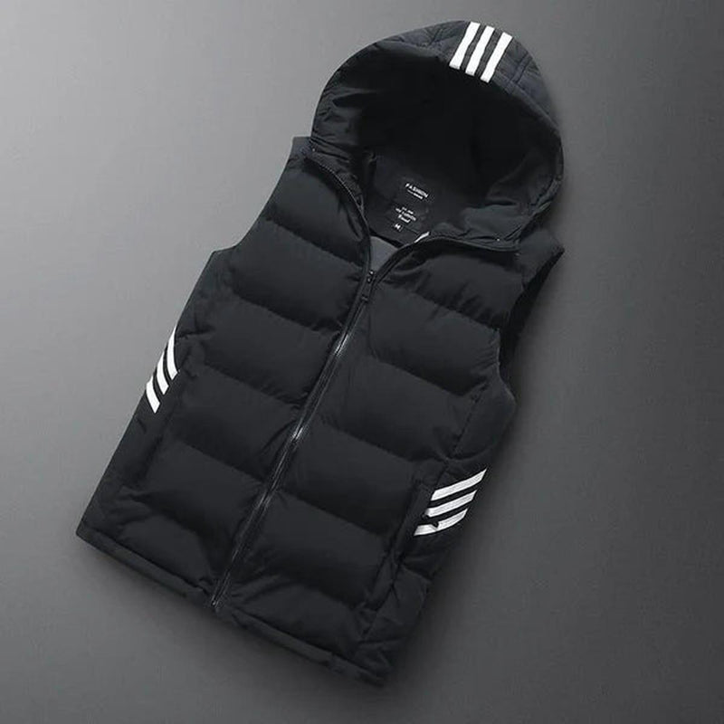 Men&#39;s Insulated Bodywarmer Vest With Zipper Closure