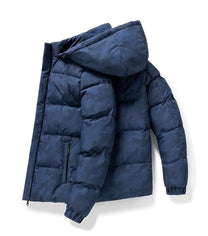 Men&#39;s Insulated Camouflage Hooded Winter Jacket