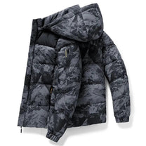 Men&#39;s Insulated Camouflage Hooded Winter Jacket