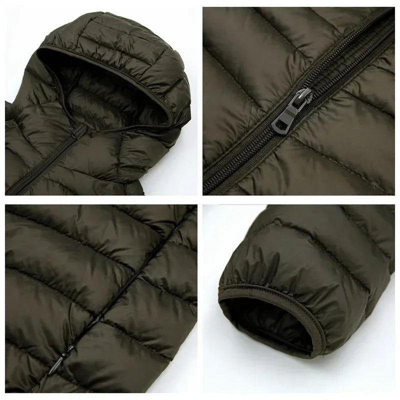 Men&#39;s Insulated Hooded Winter Jacket