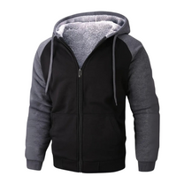 Men&#39;s Insulated Hoodie With Sherpa Fleece Lining