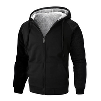 Men&#39;s Insulated Hoodie With Sherpa Fleece Lining