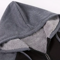 Men&#39;s Insulated Hoodie With Sherpa Fleece Lining