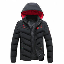 Men&#39;s Insulated Windproof Winter Jacket With Hood