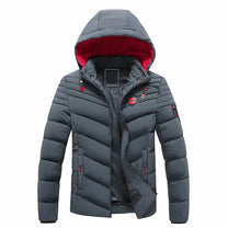 Men&#39;s Insulated Windproof Winter Jacket With Hood