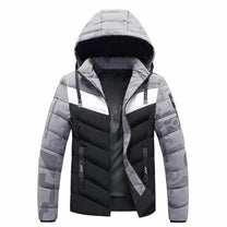 Men&#39;s Insulated Windproof Winter Jacket With Hood
