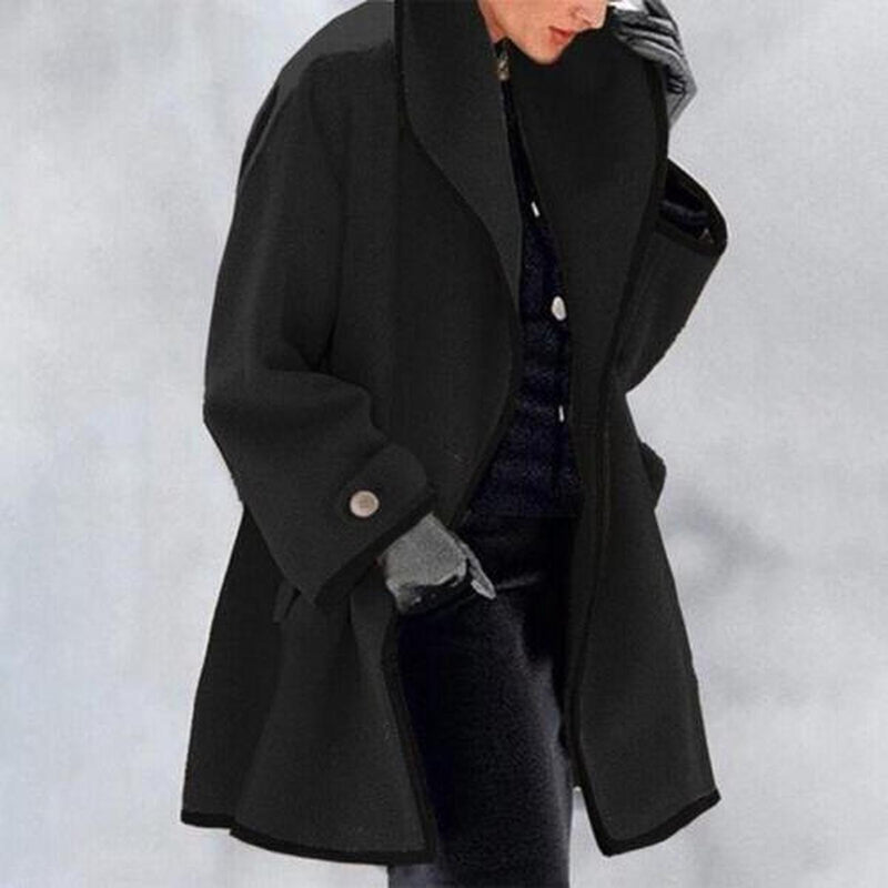 Men&#39;s Insulated Winter Jacket With High Collar And Zippered Pockets