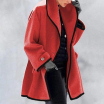 Men&#39;s Insulated Winter Jacket With High Collar And Zippered Pockets