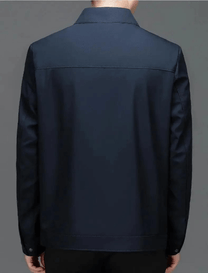 Men&#39;s Insulated Winter Jacket With Zip Closure And Pockets
