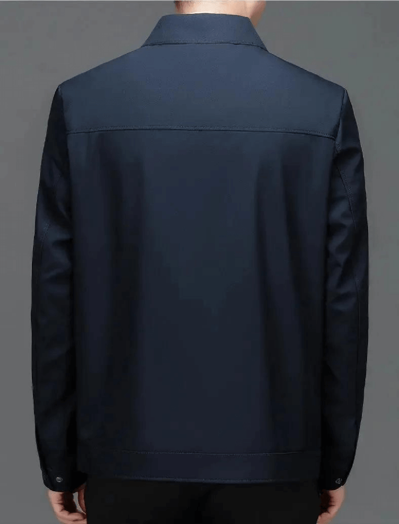 Men&#39;s Insulated Winter Jacket With Zip Closure And Pockets