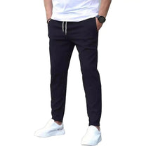 Men&#39;s Jogger Pants With Side Pockets Elastic Waist Regular Fit