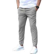 Men&#39;s Jogger Pants With Side Pockets Elastic Waist Regular Fit