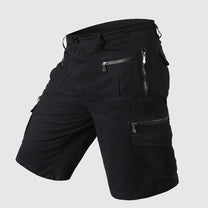 Men&#39;s Knee-Length Multi-Pocket Cargo Shorts