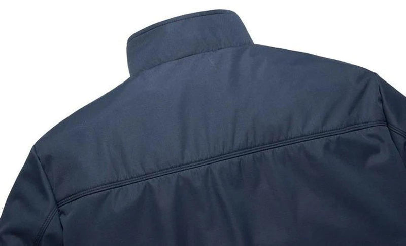Men&#39;s Lightweight Casual Jacket With Standing Collar