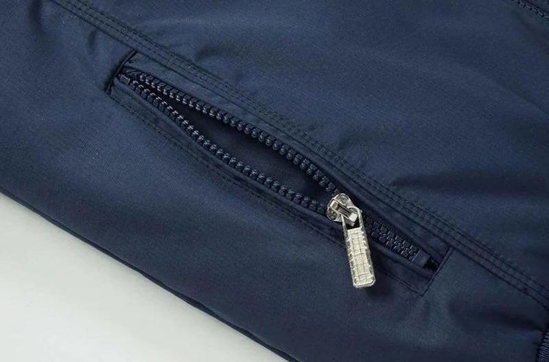 Men&#39;s Lightweight Casual Jacket With Standing Collar