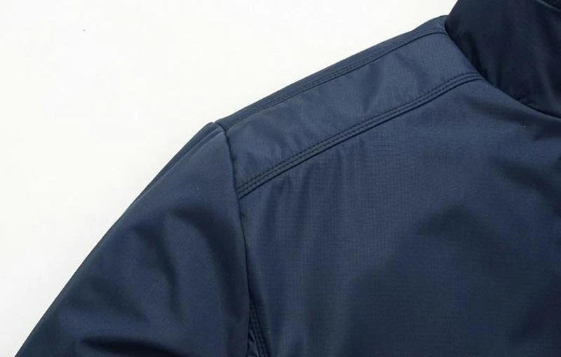 Men&#39;s Lightweight Casual Jacket With Standing Collar