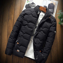 Men&#39;s Lightweight Stand Collar Jacket for Fall/Winter