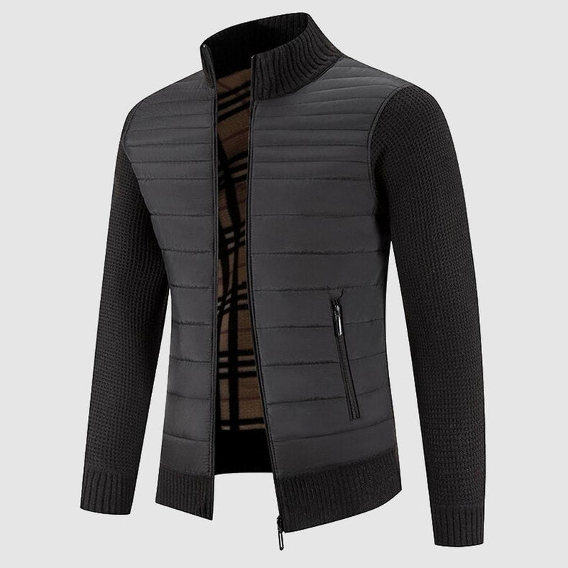 Men&#39;s Lightweight Zip-Up Stand-Up Collar Coat