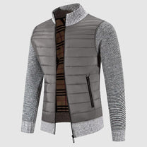 Men&#39;s Lightweight Zip-Up Stand-Up Collar Coat
