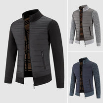 Men&#39;s Lightweight Zip-Up Stand-Up Collar Coat
