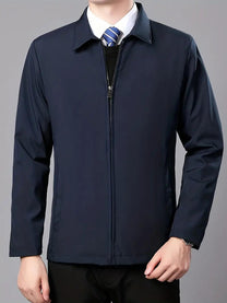 Men&#39;s Lightweight Zipped Casual Jacket