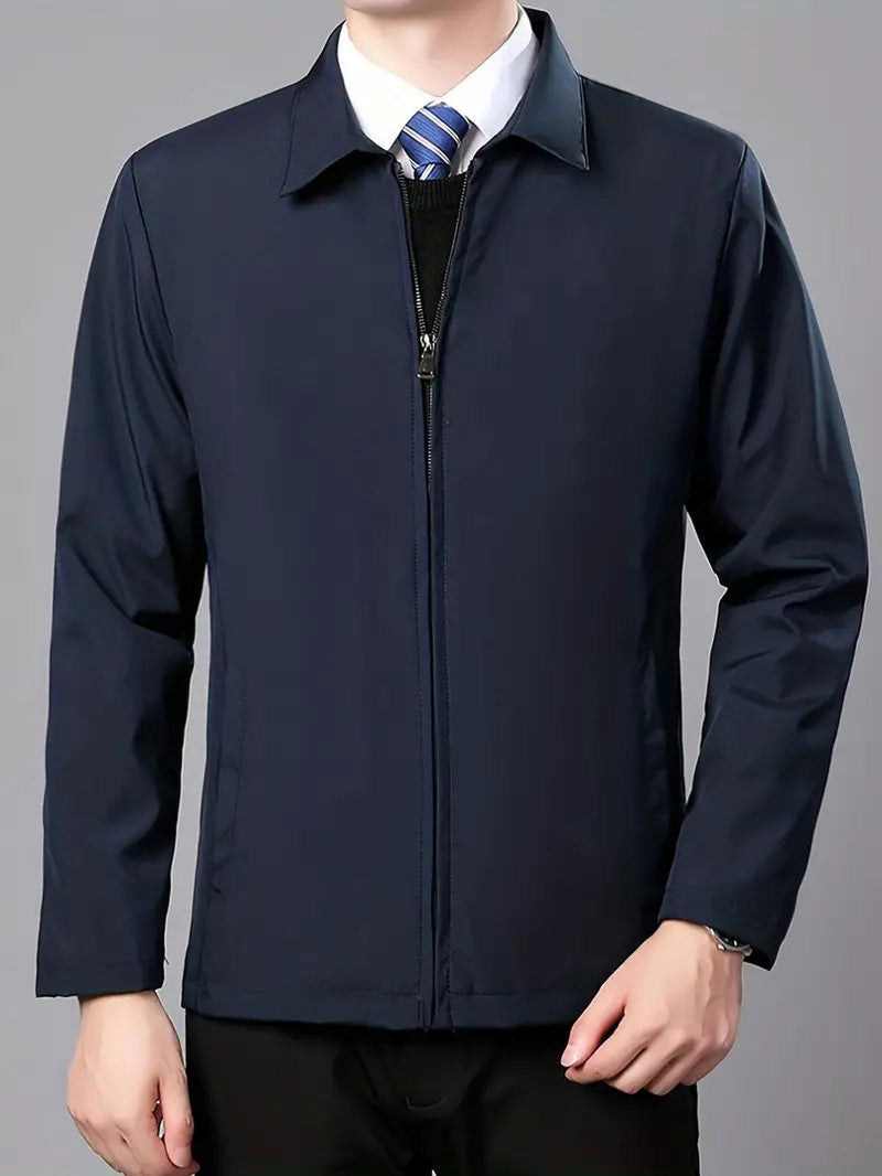 Men&#39;s Lightweight Zipped Casual Jacket