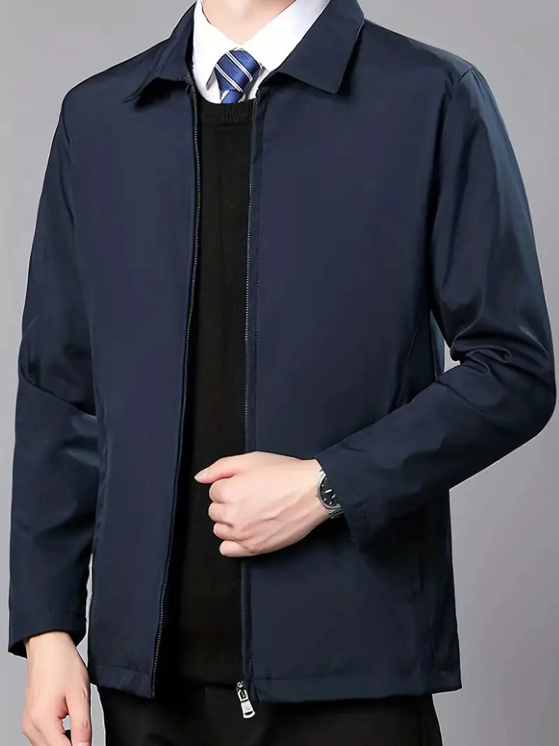 Men&#39;s Lightweight Zipped Casual Jacket