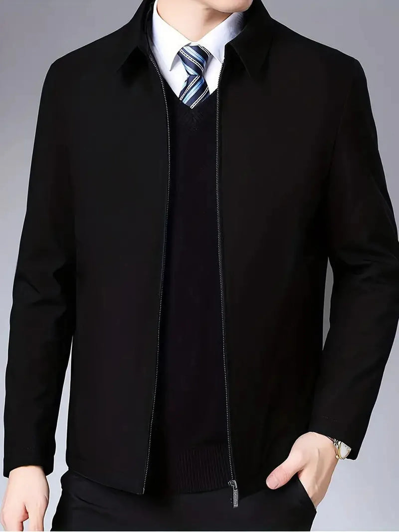 Men&#39;s Lightweight Zipped Casual Jacket