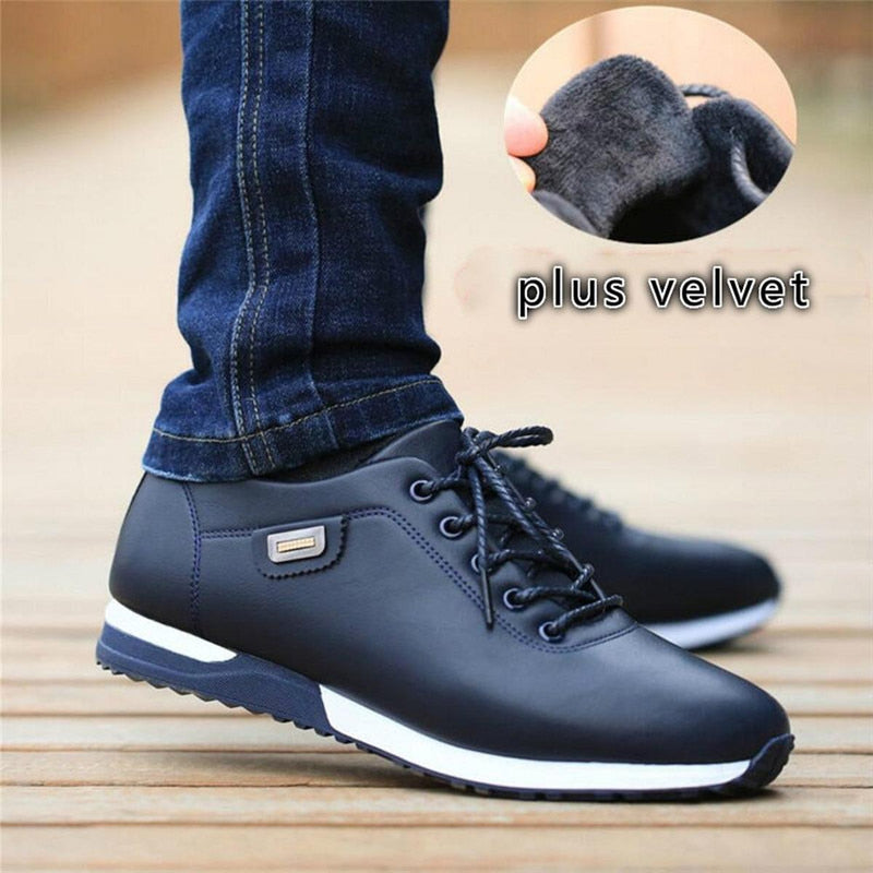 Men&#39;s Lined Sneakers With Soft Interior For Warmth