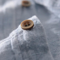 Men&#39;s Linen Blend Short Sleeve Button-Up Shirt