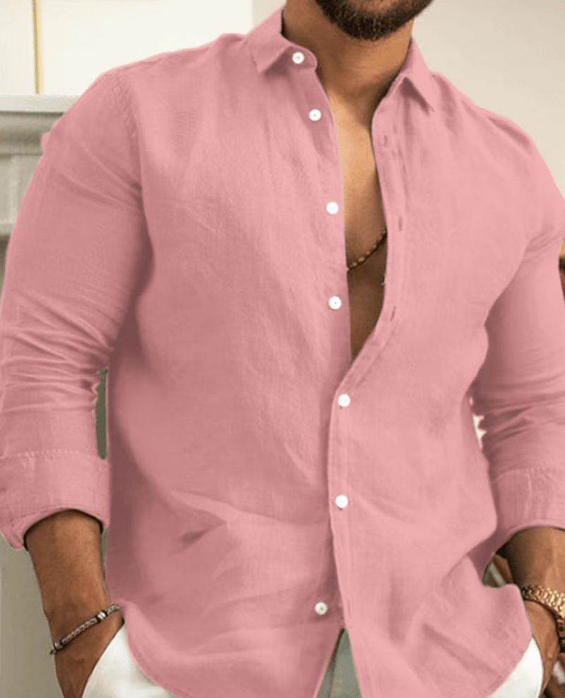 Men&#39;s Linen Shirt