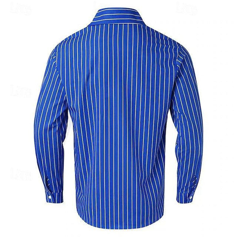 Men&#39;s Long Sleeve Button-Up Shirt