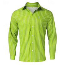 Men&#39;s Long Sleeve Button-Up Shirt