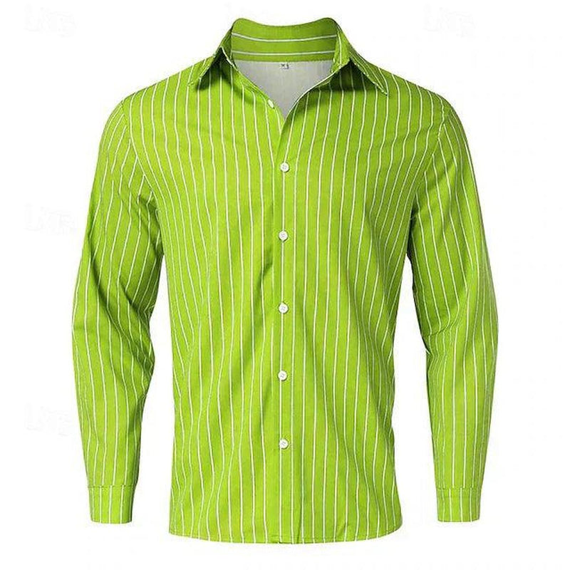 Men&#39;s Long Sleeve Button-Up Shirt