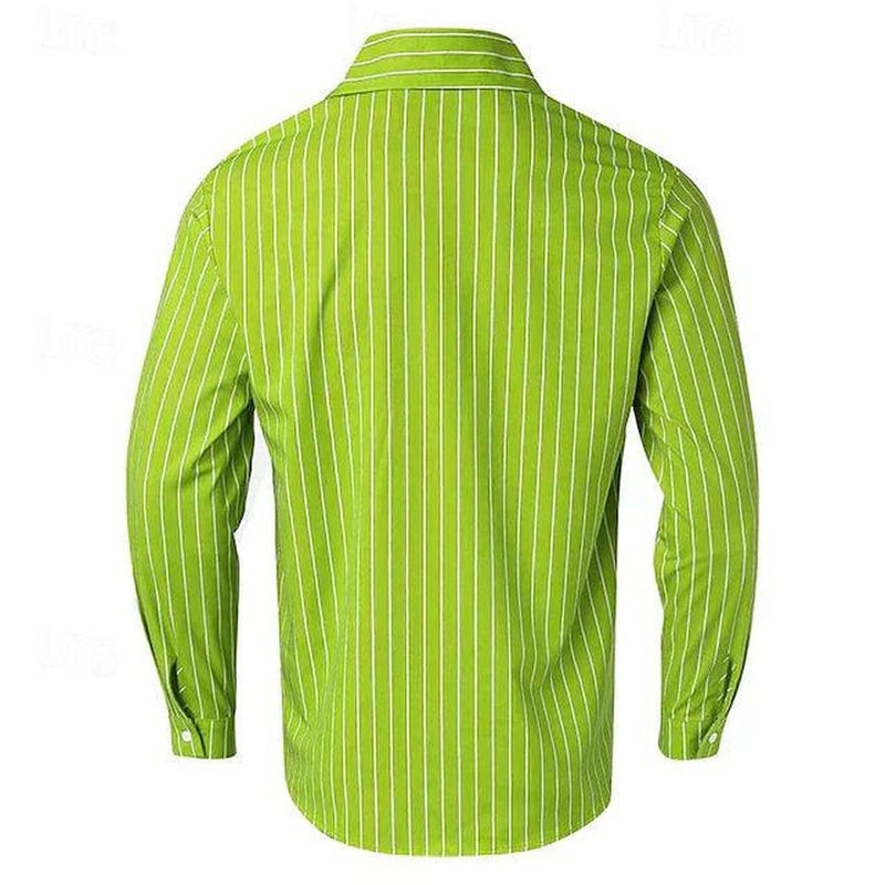 Men&#39;s Long Sleeve Button-Up Shirt