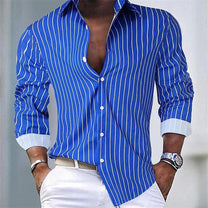 Men&#39;s Long Sleeve Button-Up Shirt