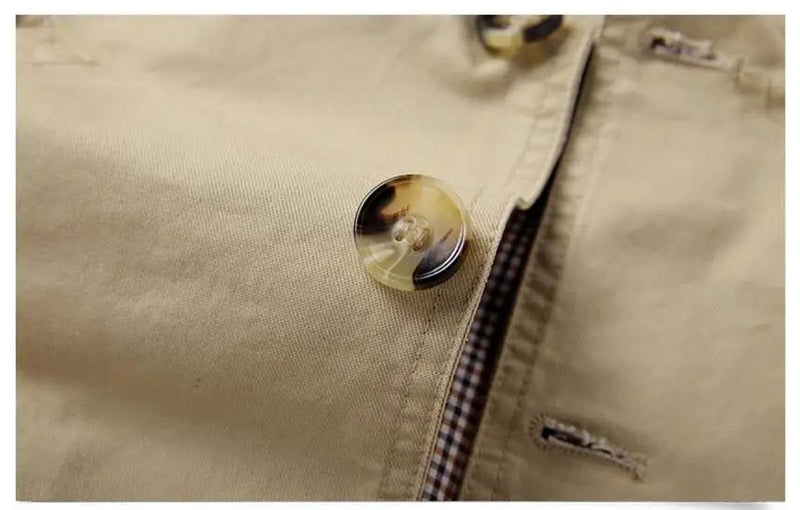 Men&#39;s Long Sleeve Classic Collar Jacket