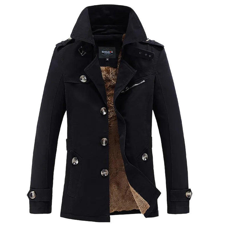 Men&#39;s Long Sleeve Classic Collar Jacket