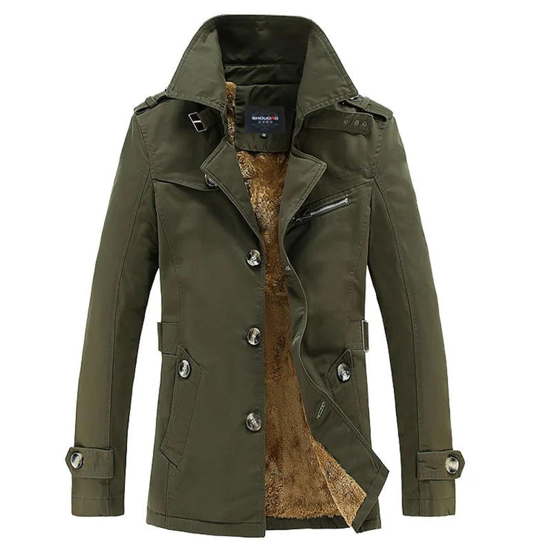 Men&#39;s Long Sleeve Classic Collar Jacket