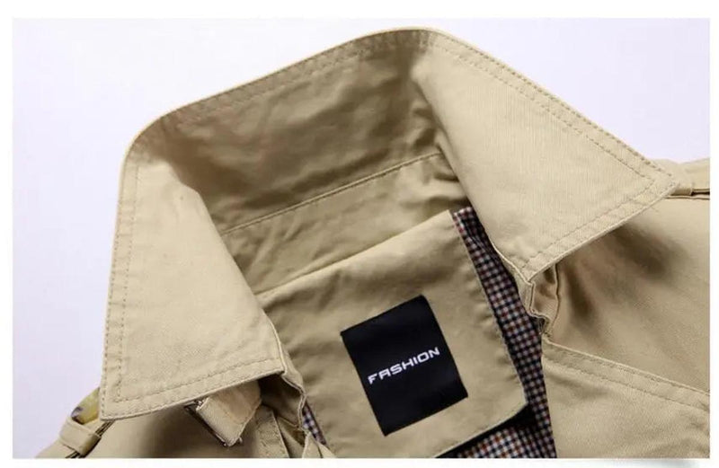 Men&#39;s Long Sleeve Classic Collar Jacket