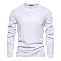 Men&#39;s Long-Sleeve Crewneck Casual Tee