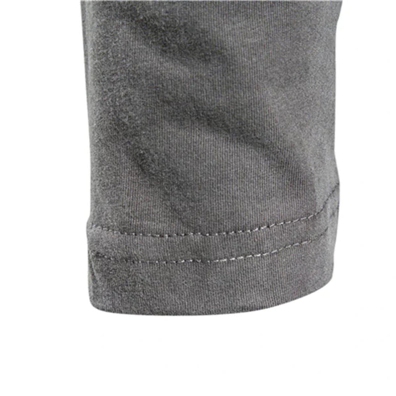 Men&#39;s Long-Sleeve Crewneck Casual Tee