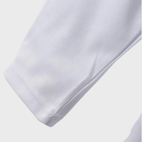 Men&#39;s Long-Sleeve T-Shirt With Checkered Collar And Pocket