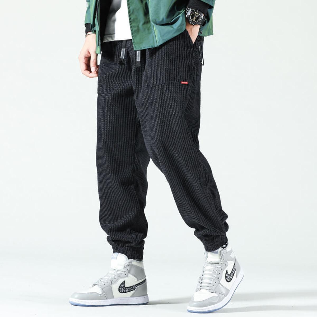 Men&#39;s Loose Fit Corduroy Pants